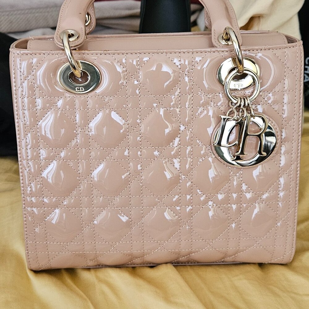 Lady Dior Medium Rose